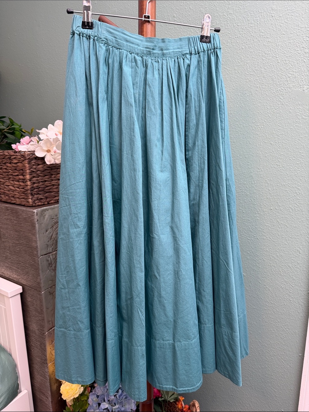 FREE PEOPLE Lowen Midi Skirt